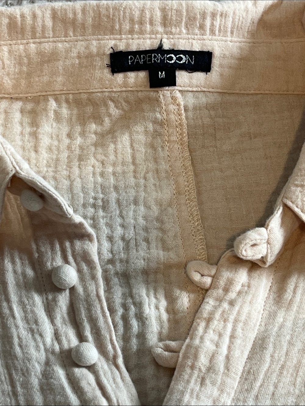 Papermoon Button-Front Shirt - Picture 12 of 15